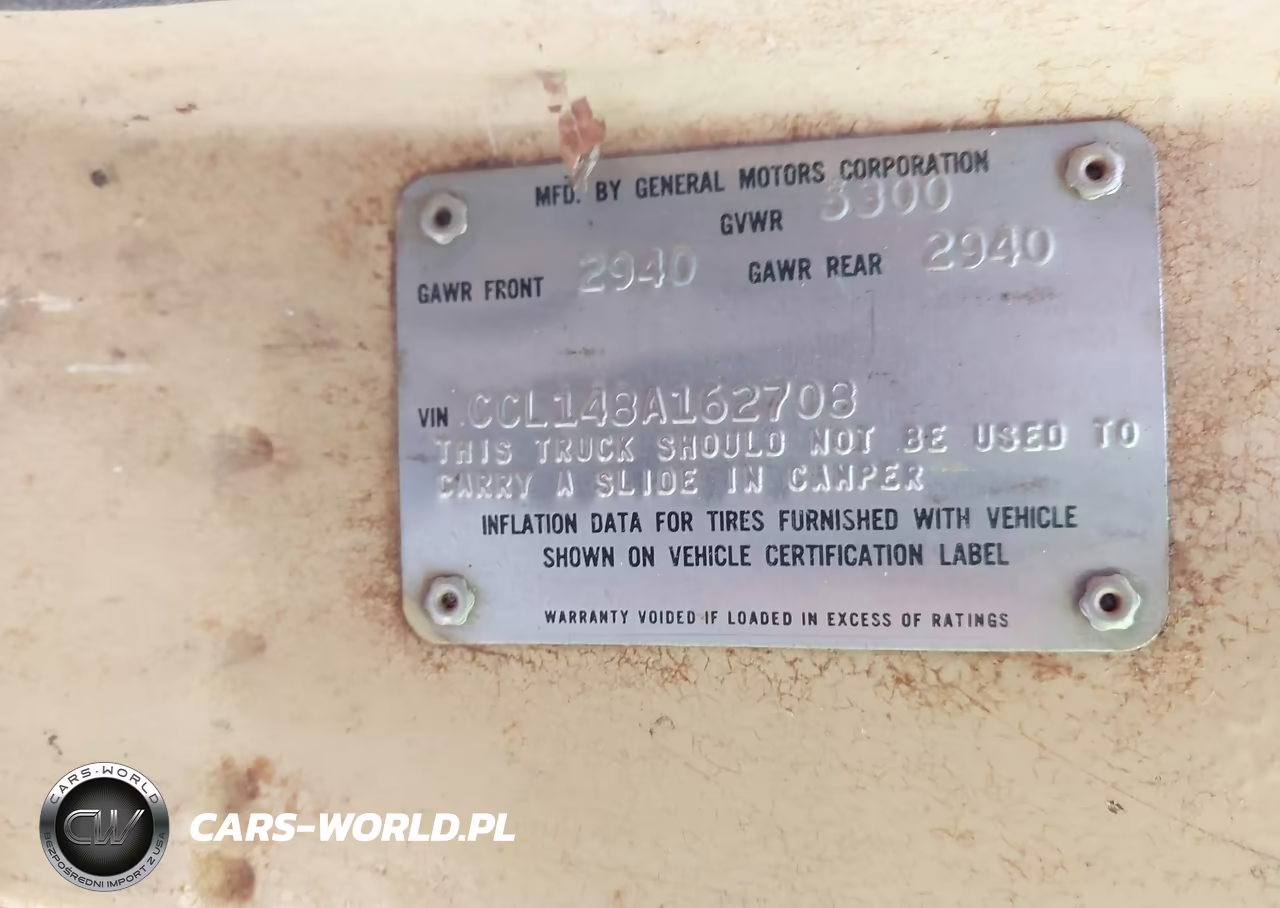1978 Chevorlet C VIN:CCL148A162708 - 9