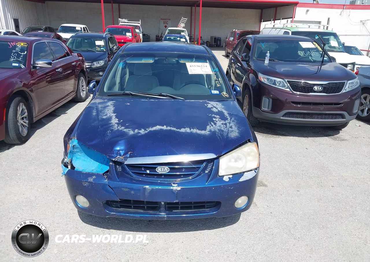 2005 Kia Spectra Ex-Lx-Sx VIN:KNAFE121055122355 - 12