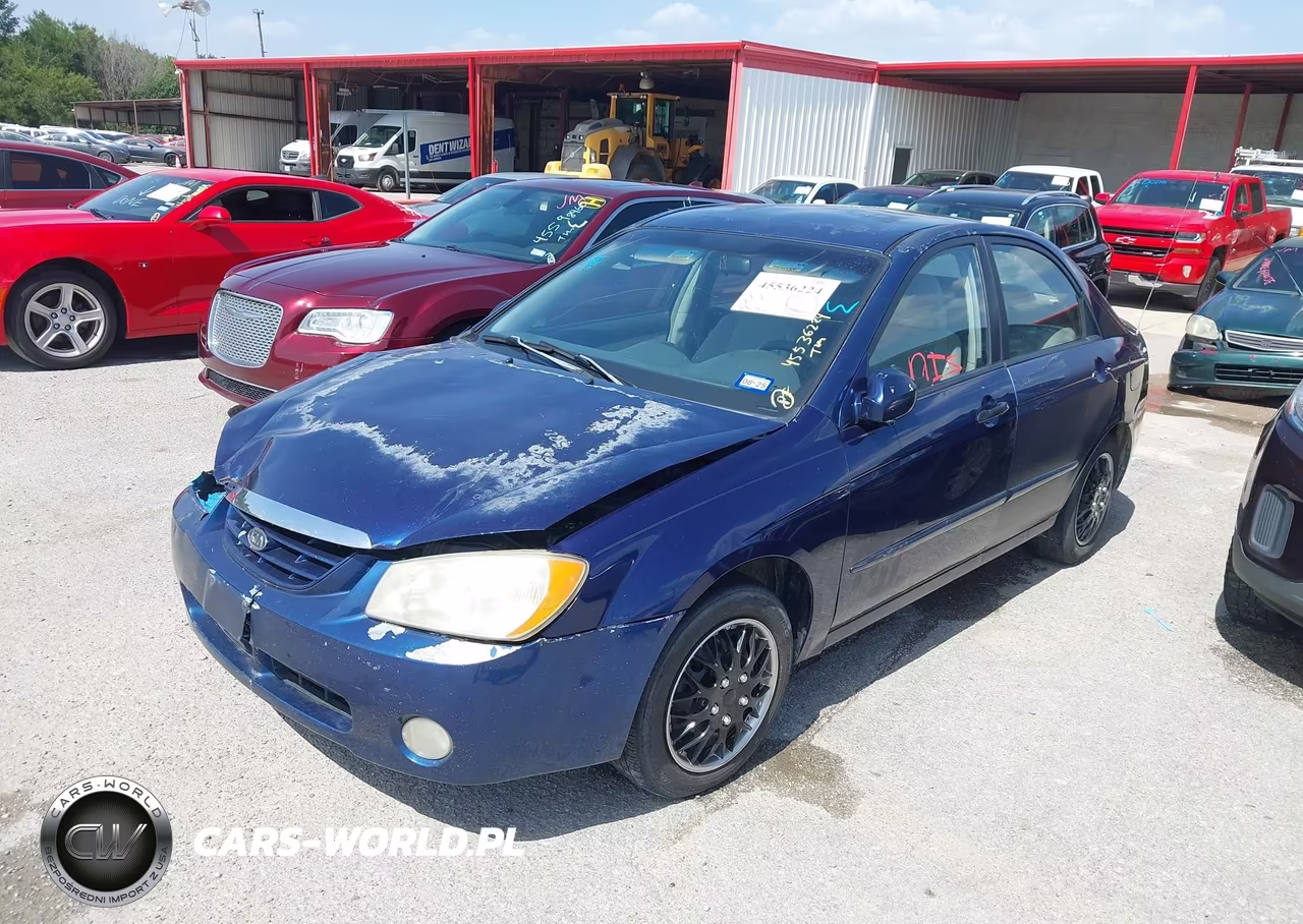 2005 Kia Spectra Ex-Lx-Sx VIN:KNAFE121055122355 - 2
