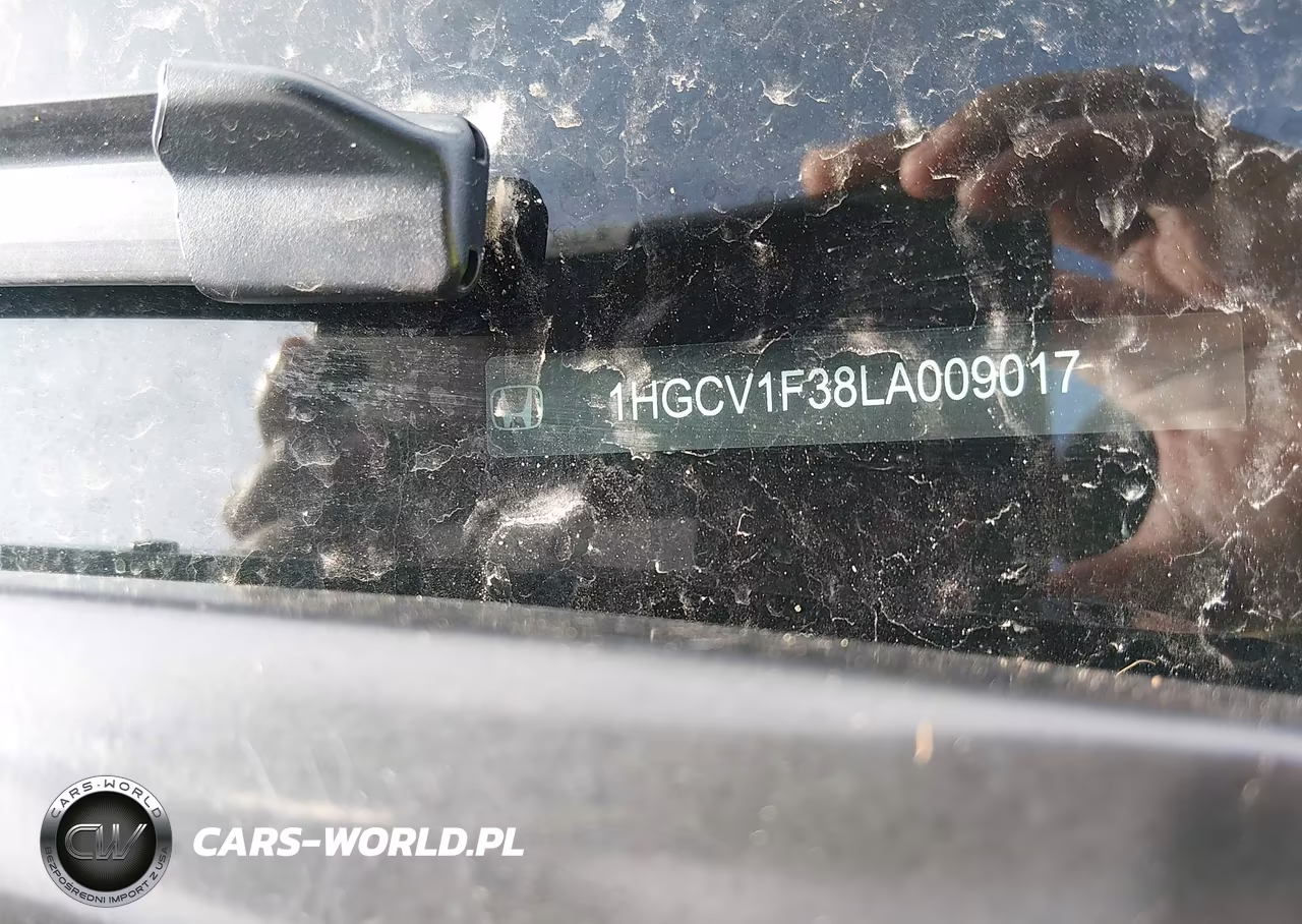 2020 Honda Accord Sport VIN:1HGCV1F38LA009017 - 9