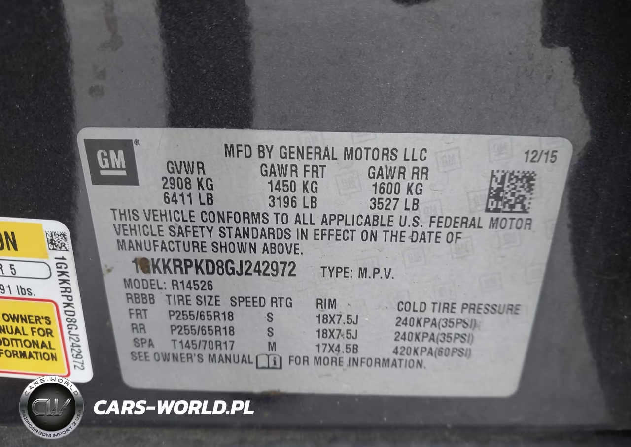 2016 GMC Acadia Sle-2 VIN:1GKKRPKD8GJ242972 - 9
