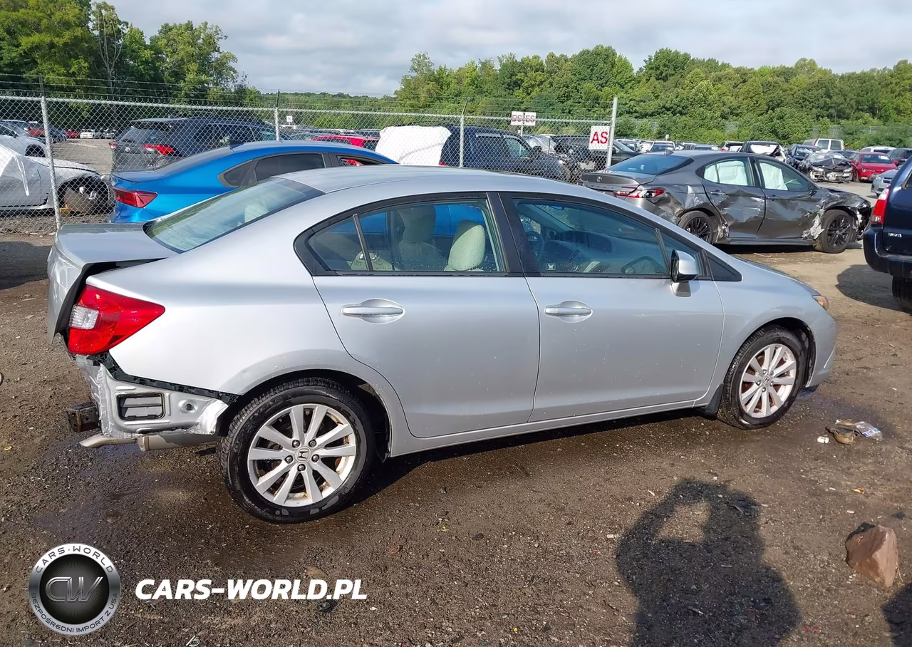2012 Honda Civic Ex VIN:2HGFB2F81CH335945 - 14