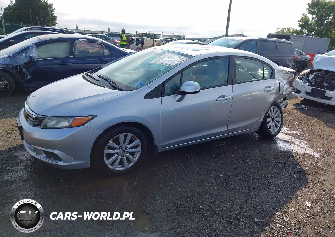 2012 Honda Civic Ex VIN:2HGFB2F81CH335945 - 15