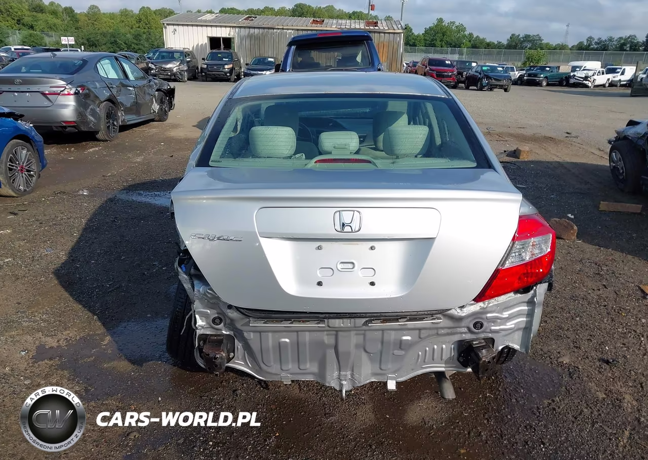 2012 Honda Civic Ex VIN:2HGFB2F81CH335945 - 17