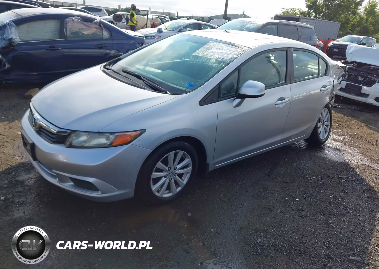 2012 Honda Civic Ex VIN:2HGFB2F81CH335945 - 2