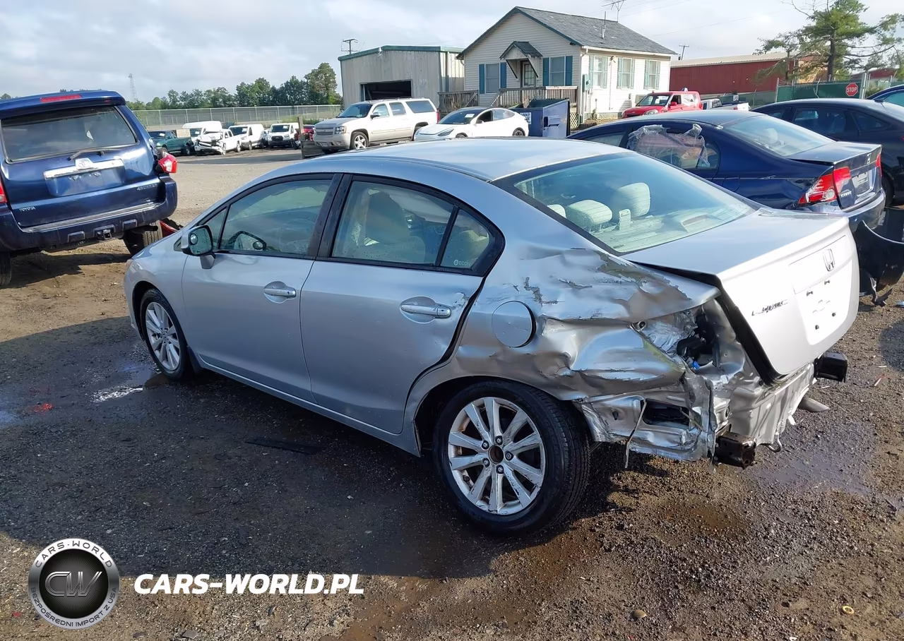 2012 Honda Civic Ex VIN:2HGFB2F81CH335945 - 3