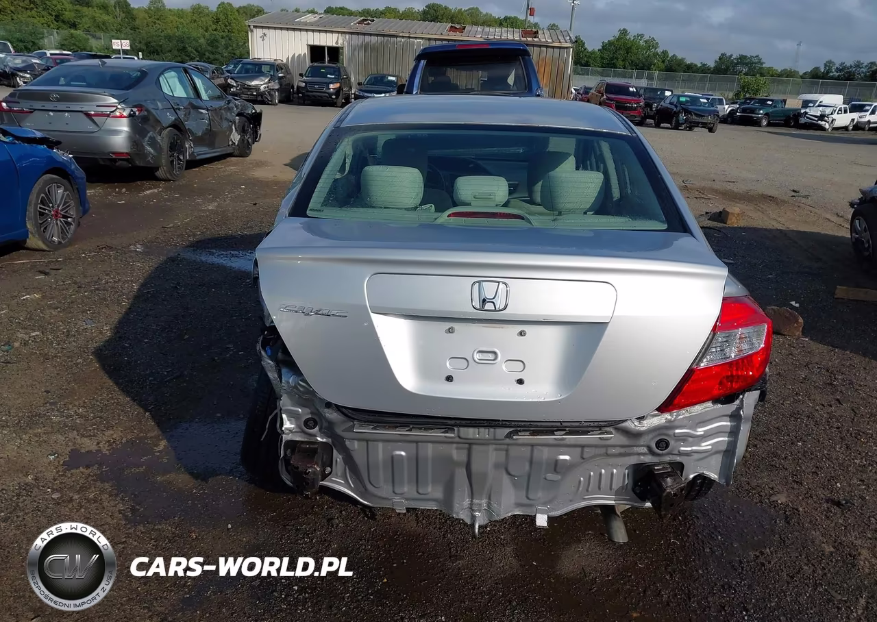 2012 Honda Civic Ex VIN:2HGFB2F81CH335945 - 6