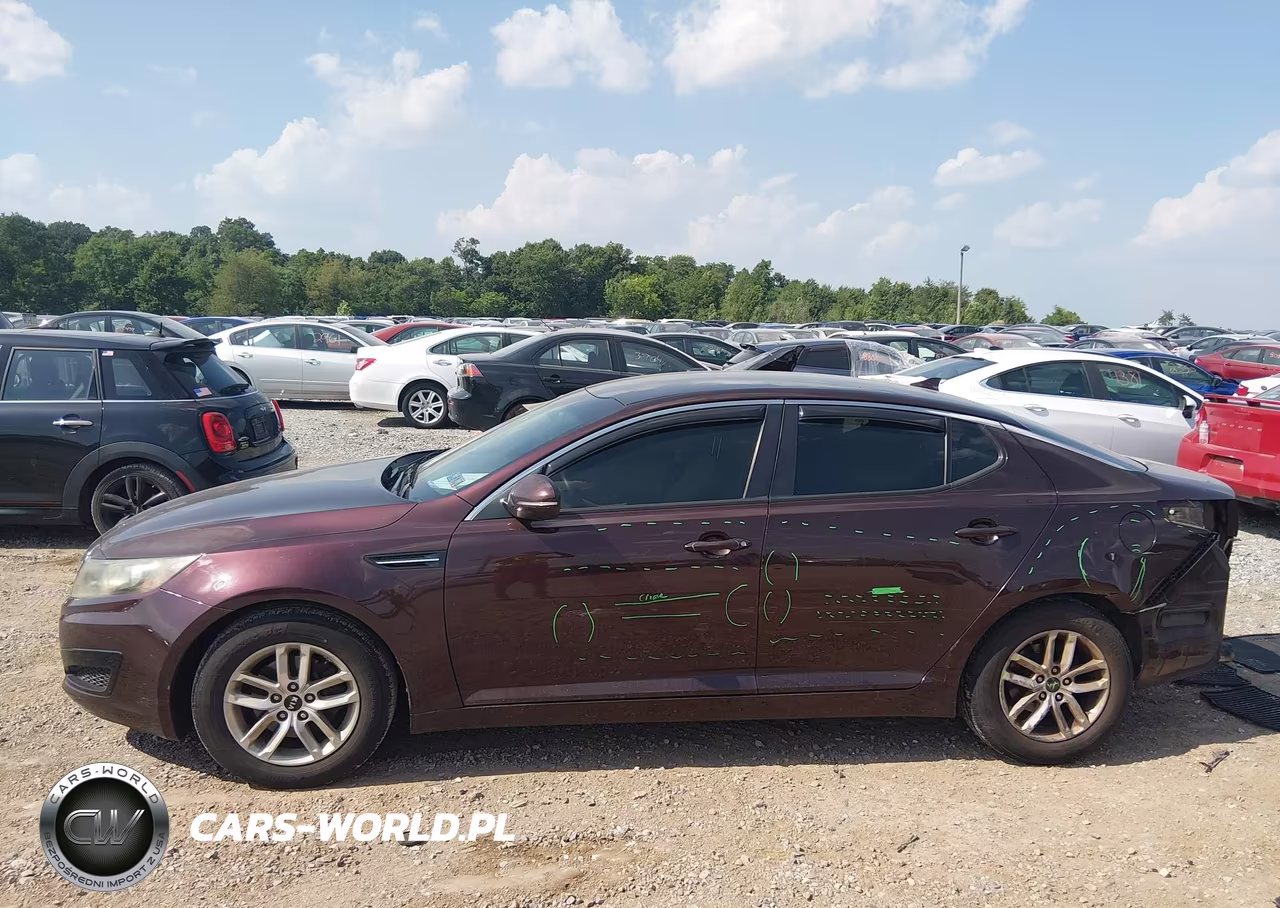2011 Kia Optima Lx VIN:KNAGM4A74B5171620 - 14
