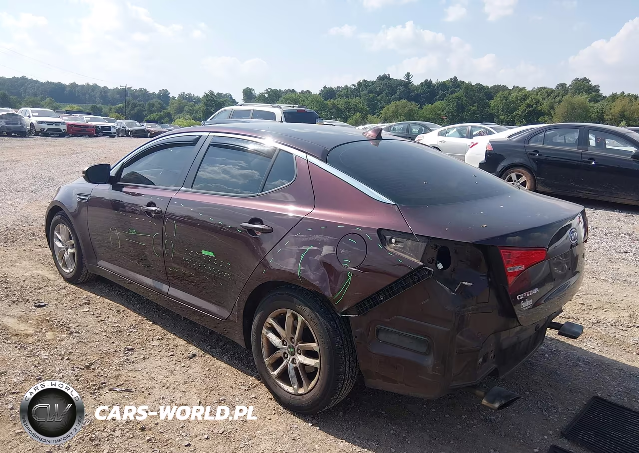 2011 Kia Optima Lx VIN:KNAGM4A74B5171620 - 3