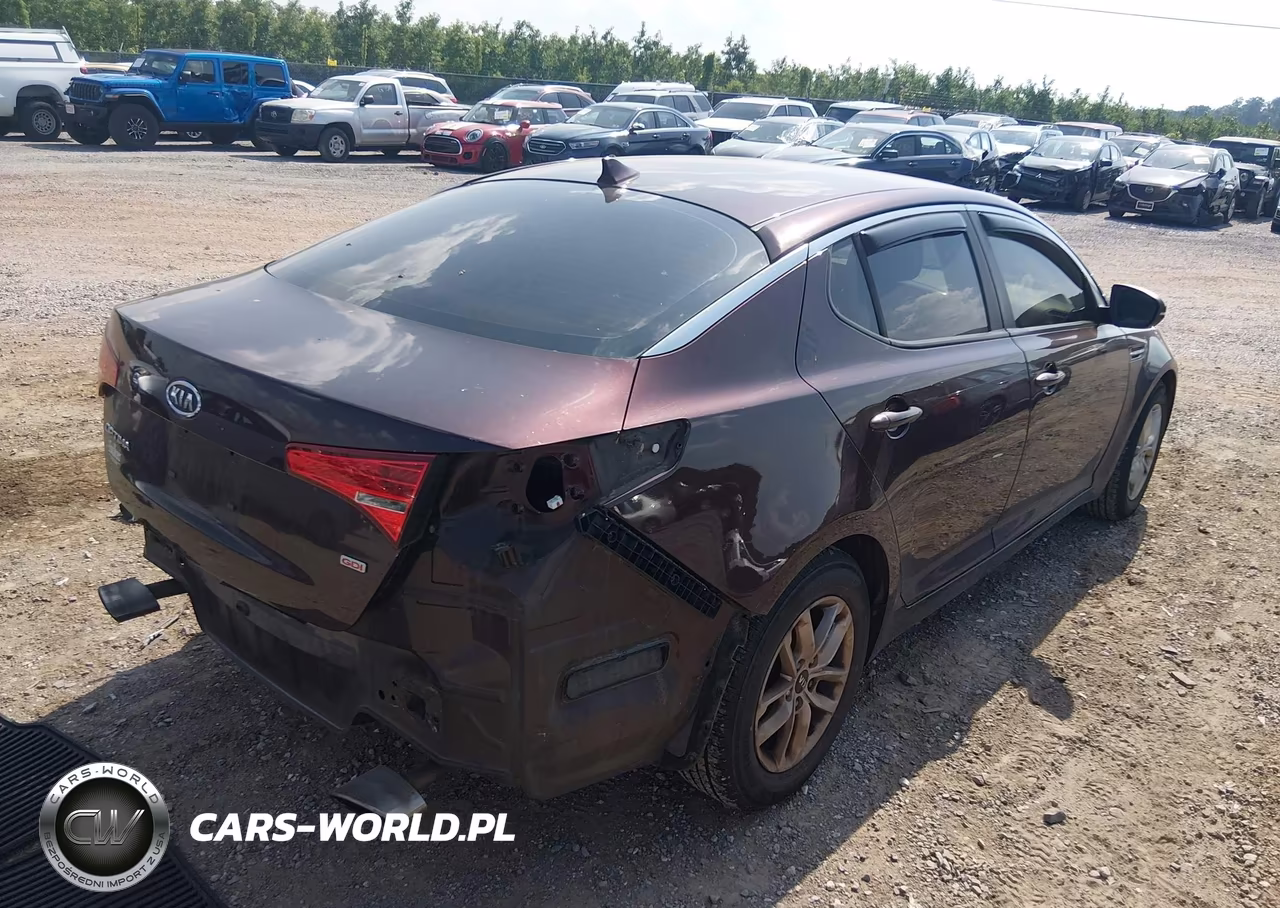 2011 Kia Optima Lx VIN:KNAGM4A74B5171620 - 4