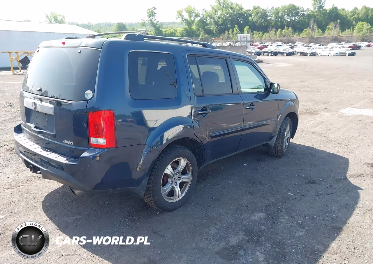 2012 Honda Pilot Ex VIN:5FNYF4H4XCB046117 - 4
