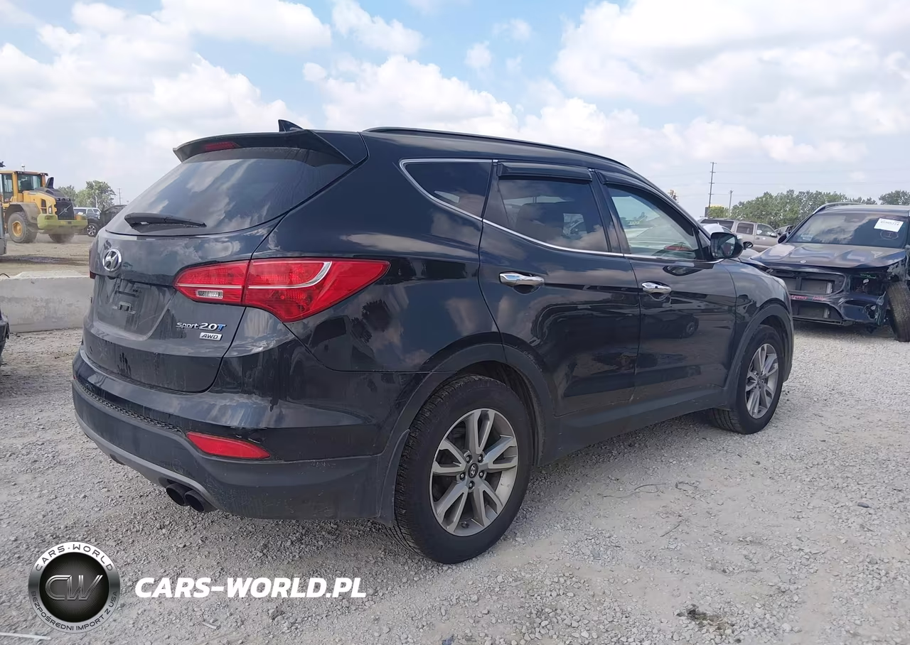 2015 Hyundai Santa Fe Sport 2.0L Turbo VIN:5XYZUDLA0FG265205 - 4