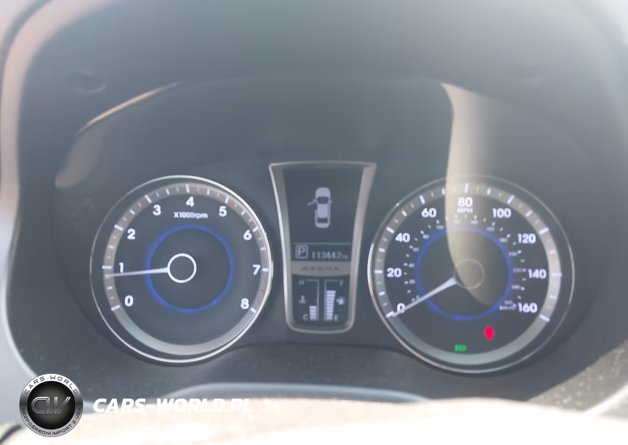 2012 Hyundai Azera VIN:KMHFH4JG5CA144238 - 7