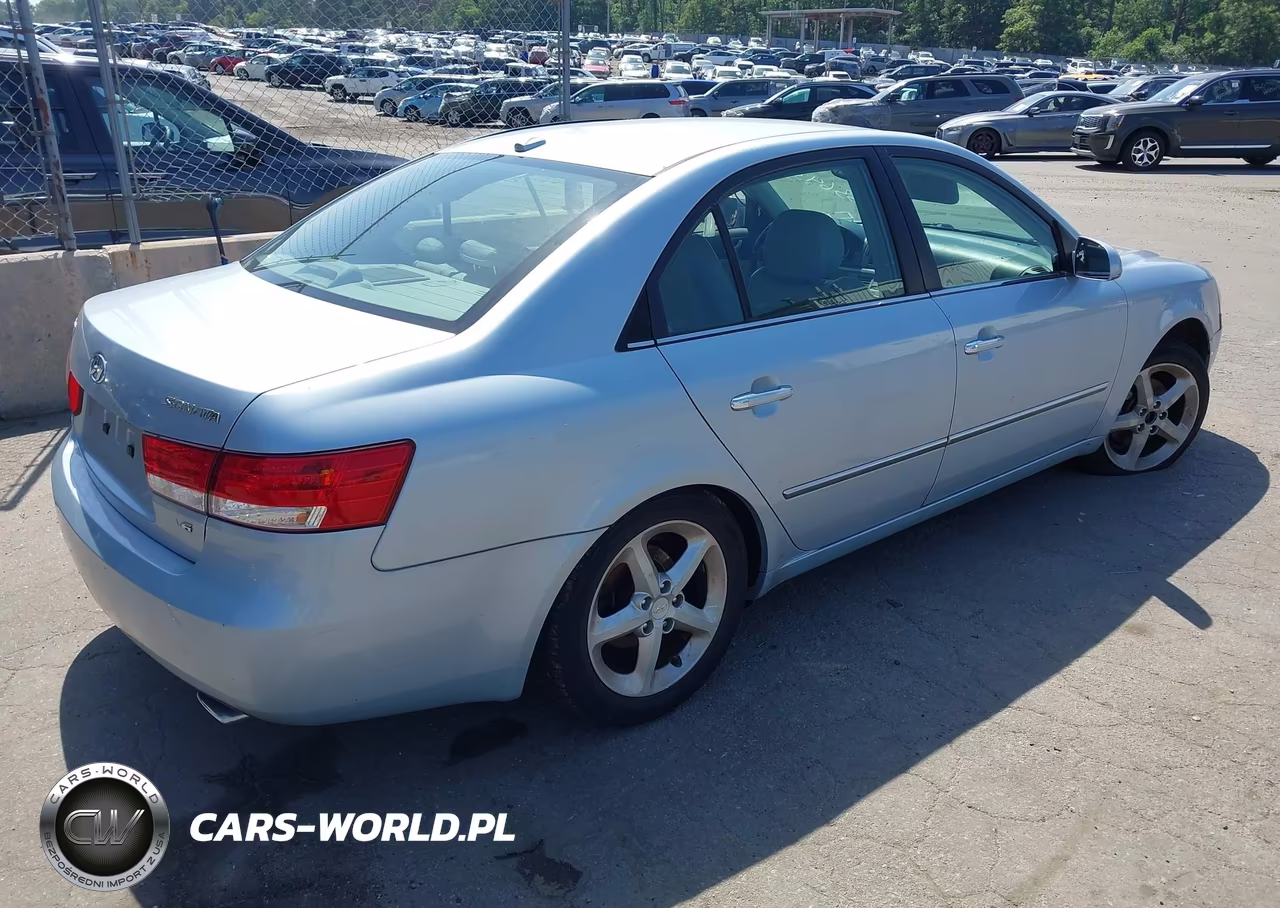 2008 Hyundai Sonata Limited V6-Se V6 VIN:5NPEU46F68H303411 - 4