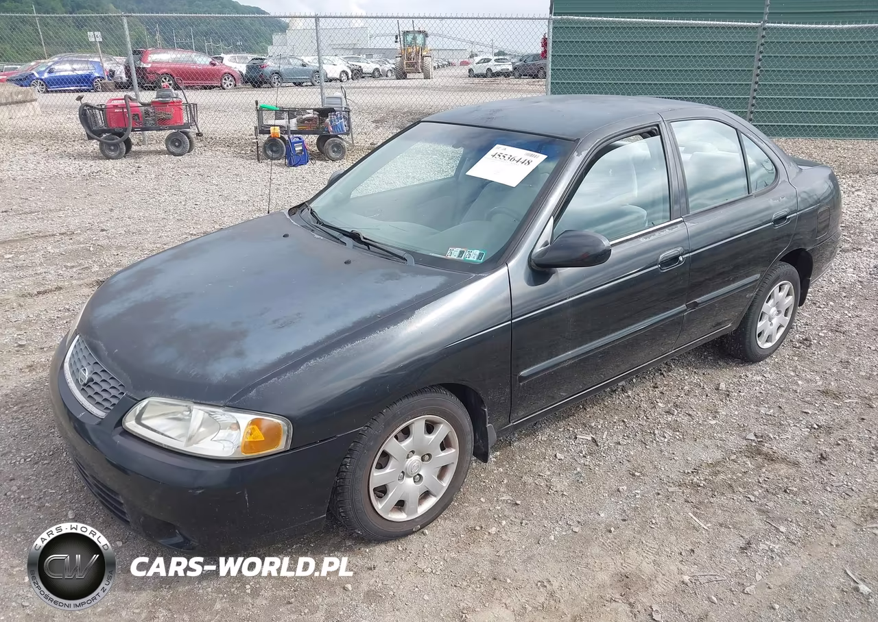 2002 Nissan Sentra Gxe VIN:3N1CB51D12L690355 - 2