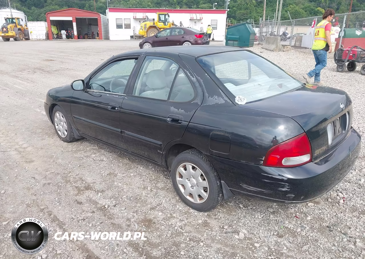 2002 Nissan Sentra Gxe VIN:3N1CB51D12L690355 - 3