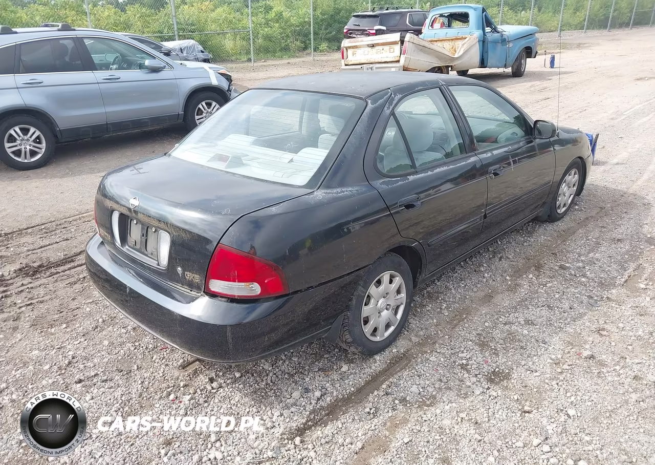 2002 Nissan Sentra Gxe VIN:3N1CB51D12L690355 - 4