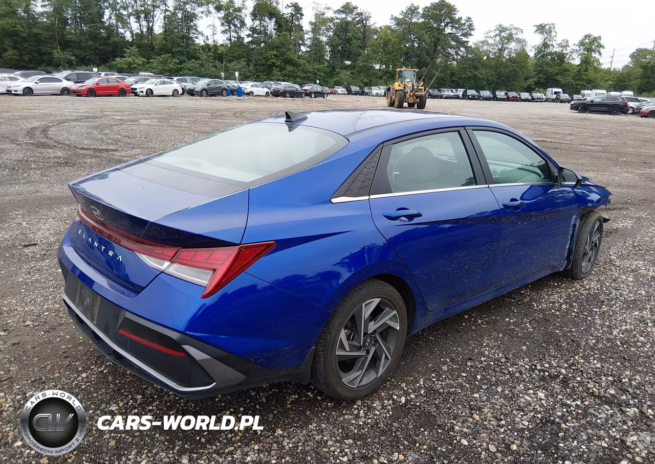 2024 Hyundai Elantra Sel VIN:KMHLS4DG3RU707228 - 4