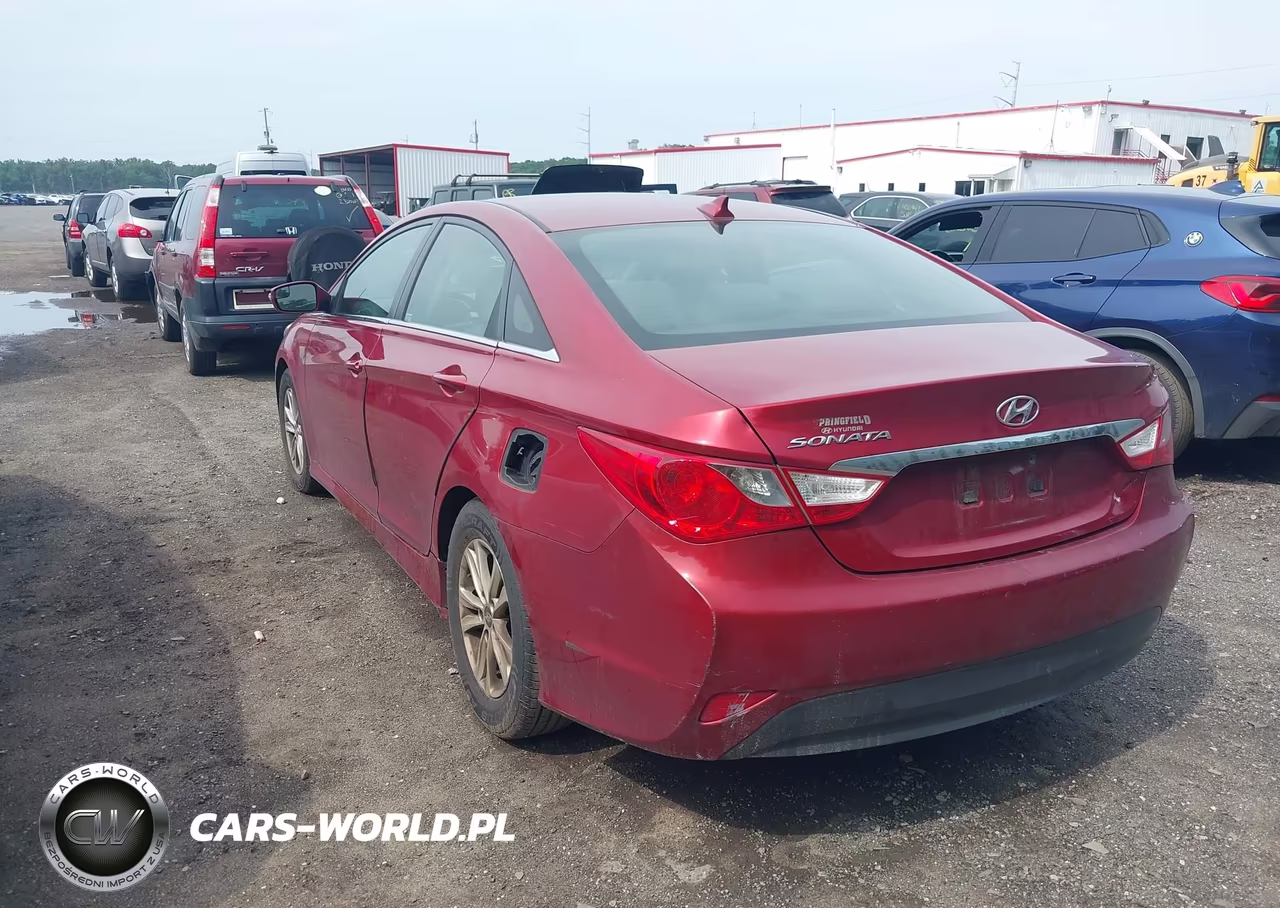 2014 Hyundai Sonata Gls VIN:5NPEB4AC1EH873511 - 3