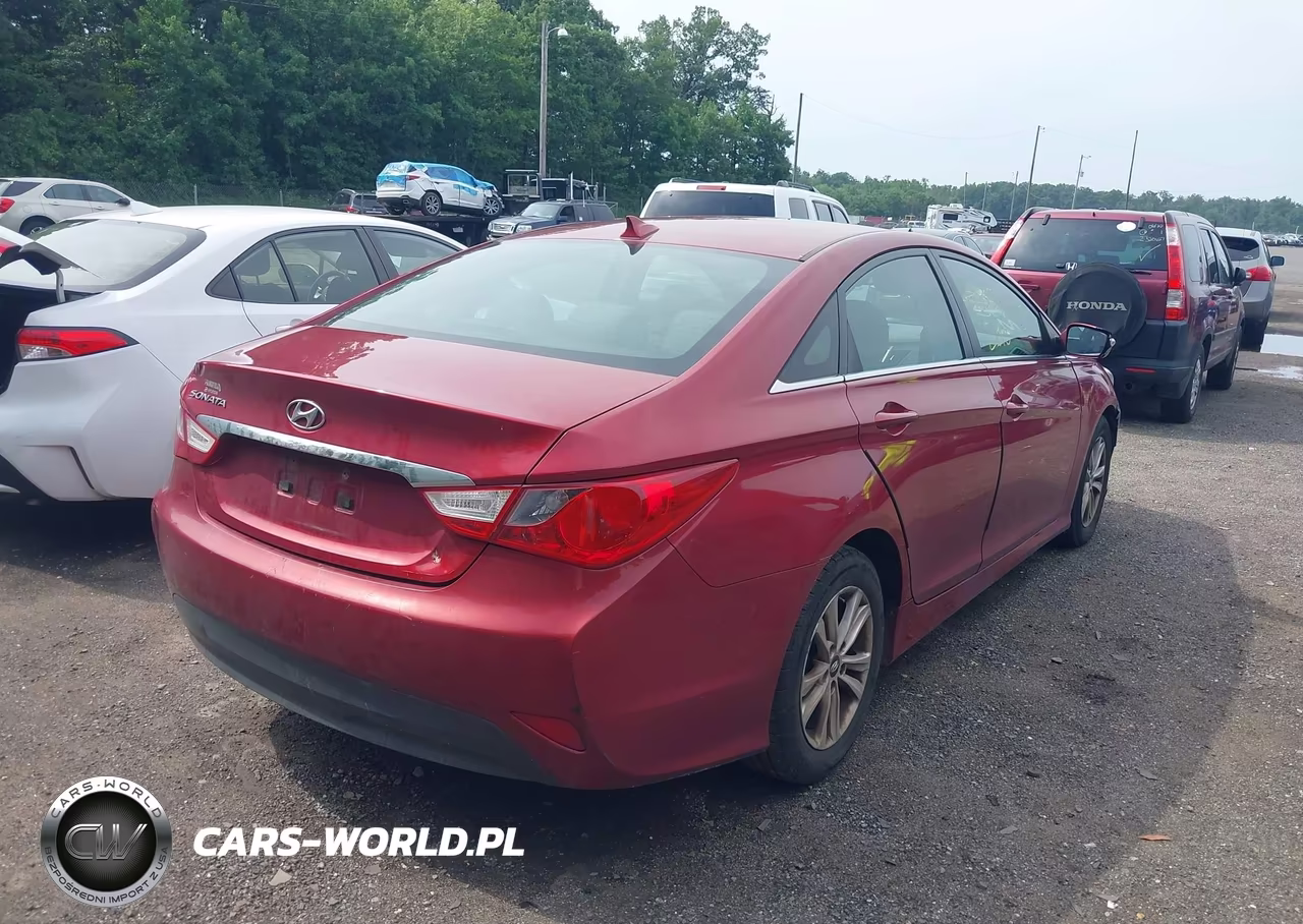 2014 Hyundai Sonata Gls VIN:5NPEB4AC1EH873511 - 4