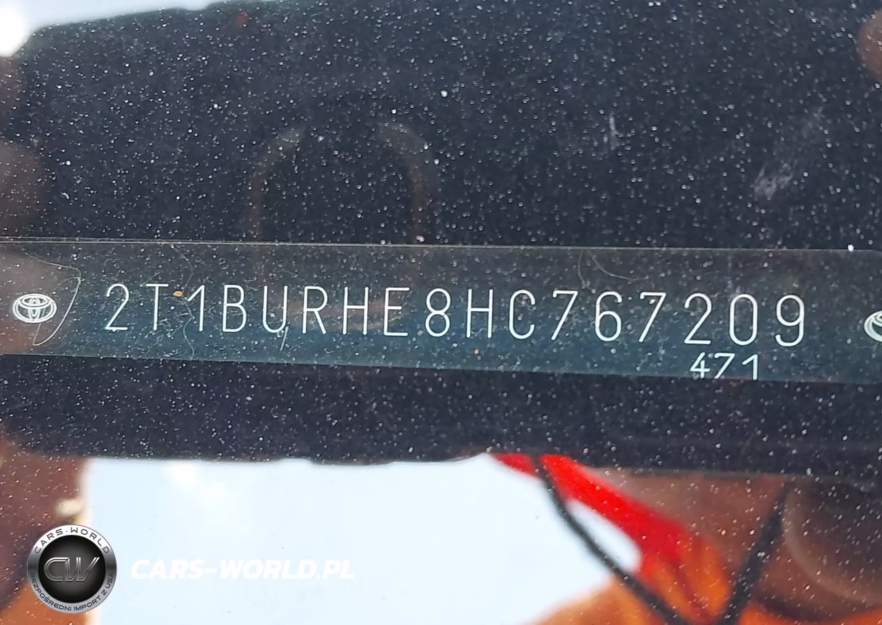 2017 Toyota Corolla Se VIN:2T1BURHE8HC767209 - 9