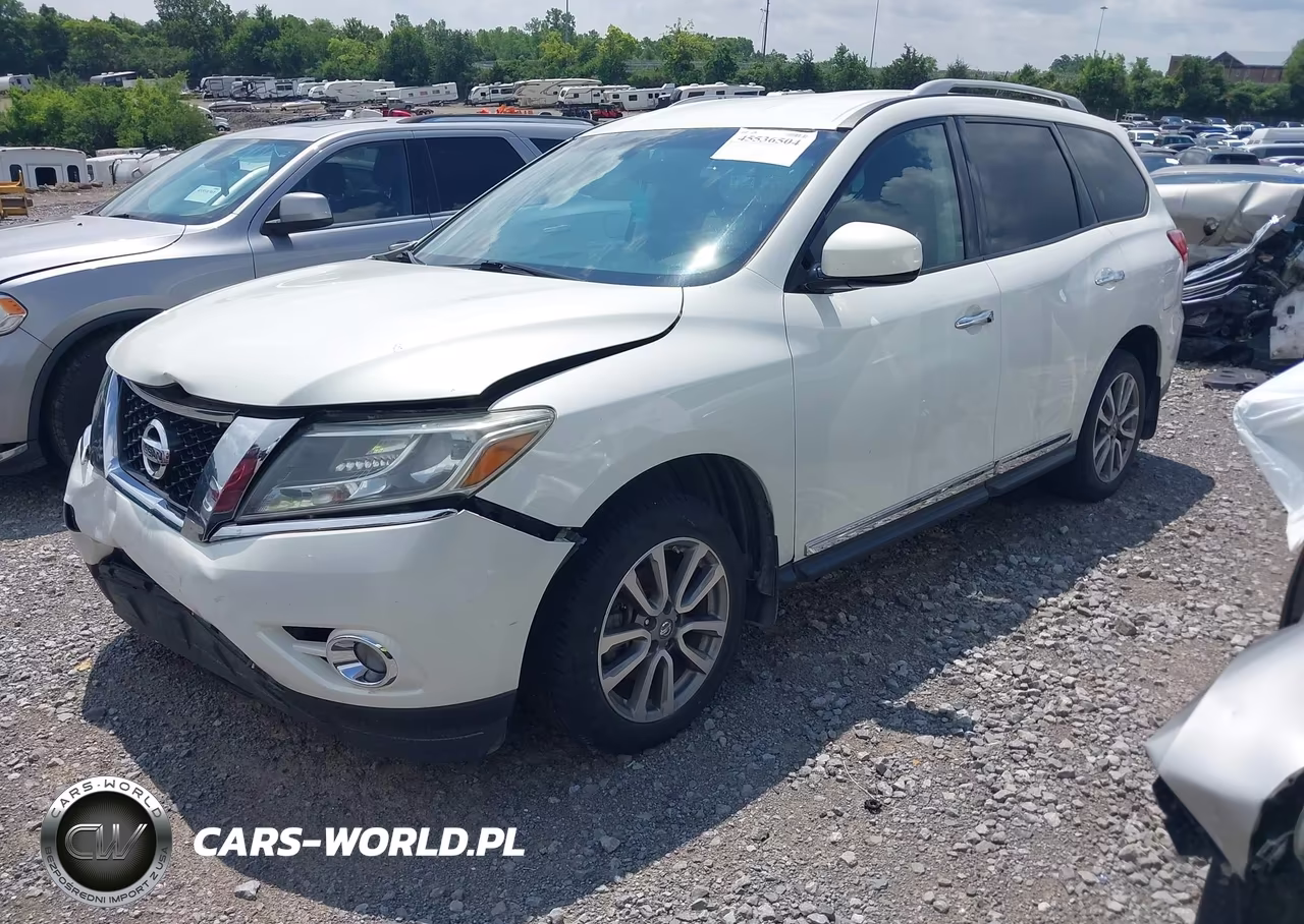 2014 Nissan Pathfinder Sl VIN:5N1AR2MN7EC727441 - 2