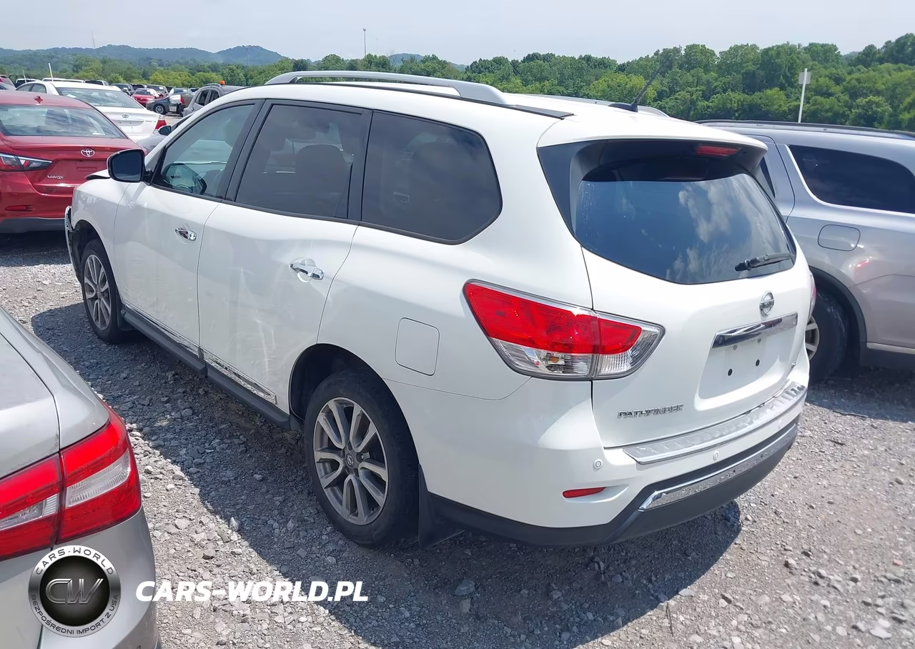 2014 Nissan Pathfinder Sl VIN:5N1AR2MN7EC727441 - 3