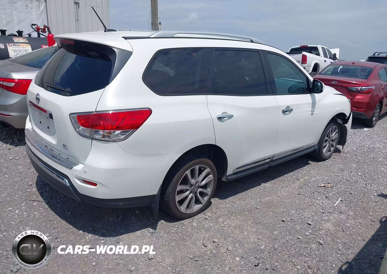 2014 Nissan Pathfinder Sl VIN:5N1AR2MN7EC727441 - 4