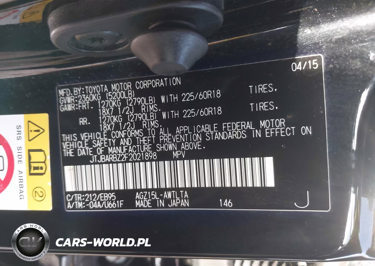 2015 Lexus Nx 200T F Sport VIN:JTJBARBZ2F2021898 - 9