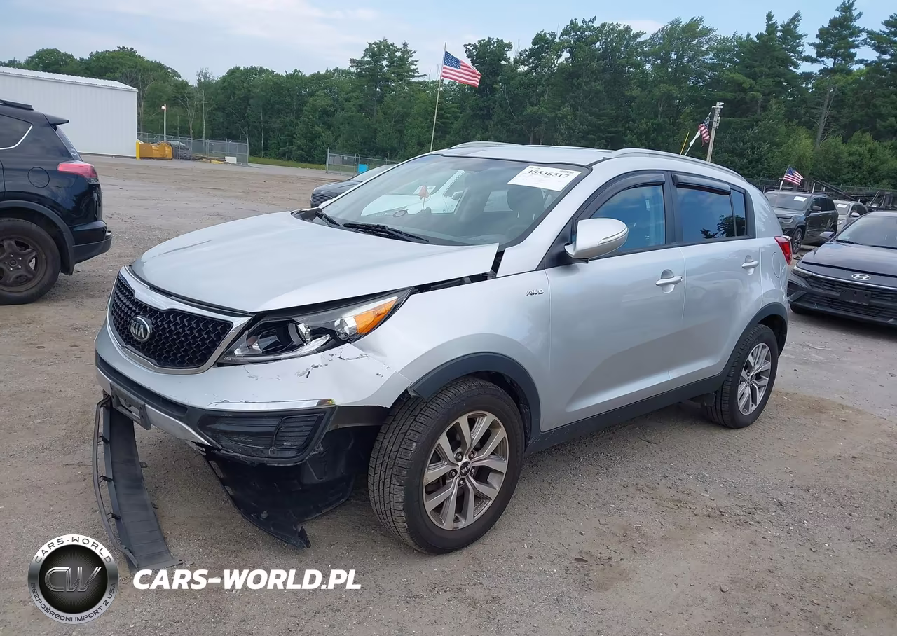 2015 Kia Sportage Lx VIN:KNDPBCAC8F7746053 - 2