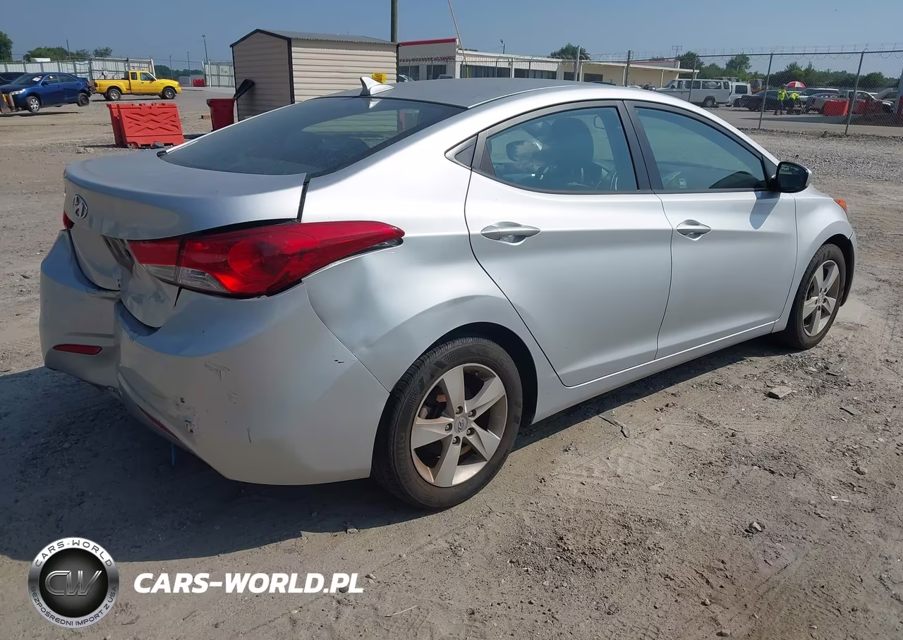 2011 Hyundai Elantra Gls (Ulsan Plant) VIN:KMHDH4AE4BU147795 - 4