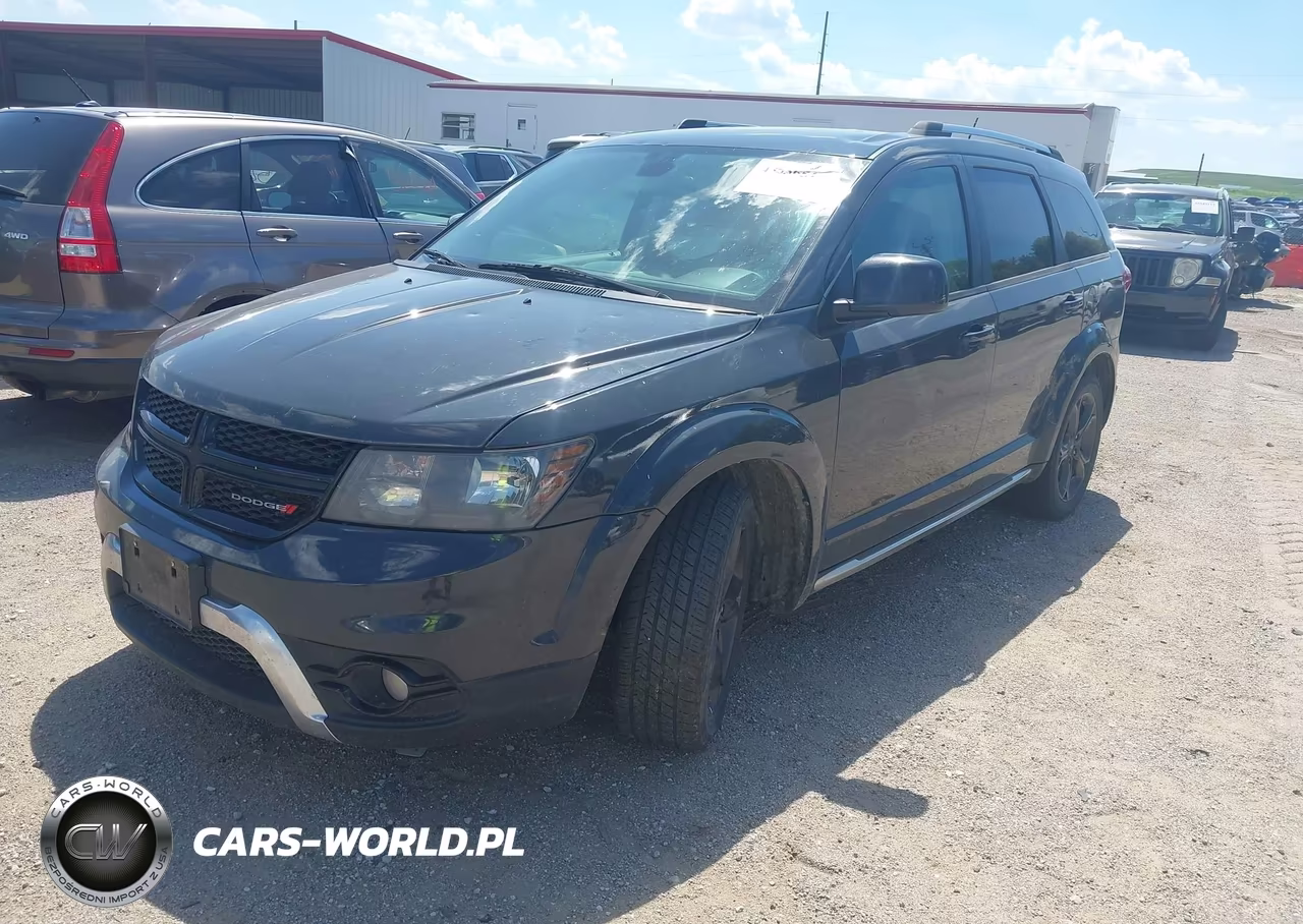 2018 Dodge Journey Crossroad Awd VIN:3C4PDDGG7JT387342 - 2