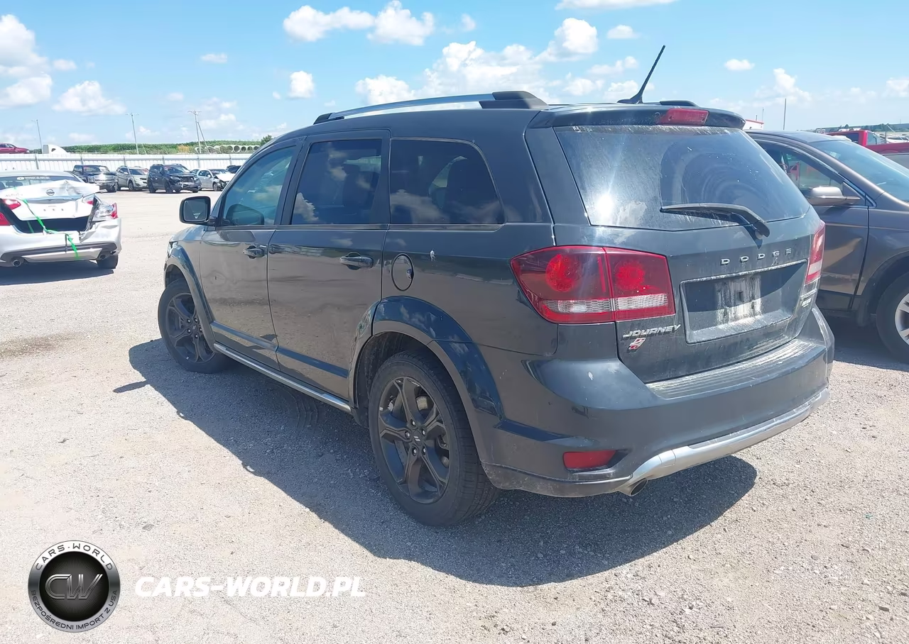 2018 Dodge Journey Crossroad Awd VIN:3C4PDDGG7JT387342 - 3