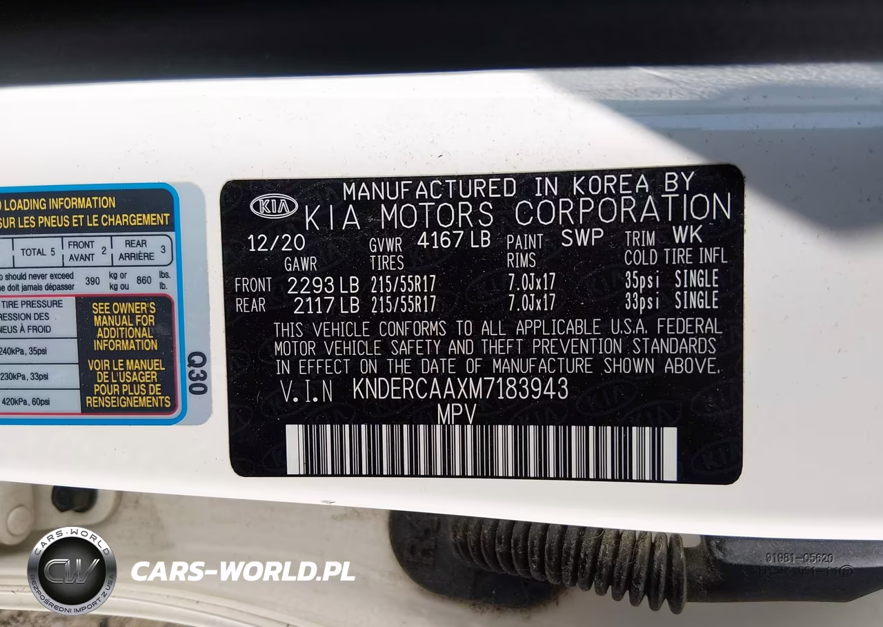 2021 Kia Seltos Ex VIN:KNDERCAAXM7183943 - 9