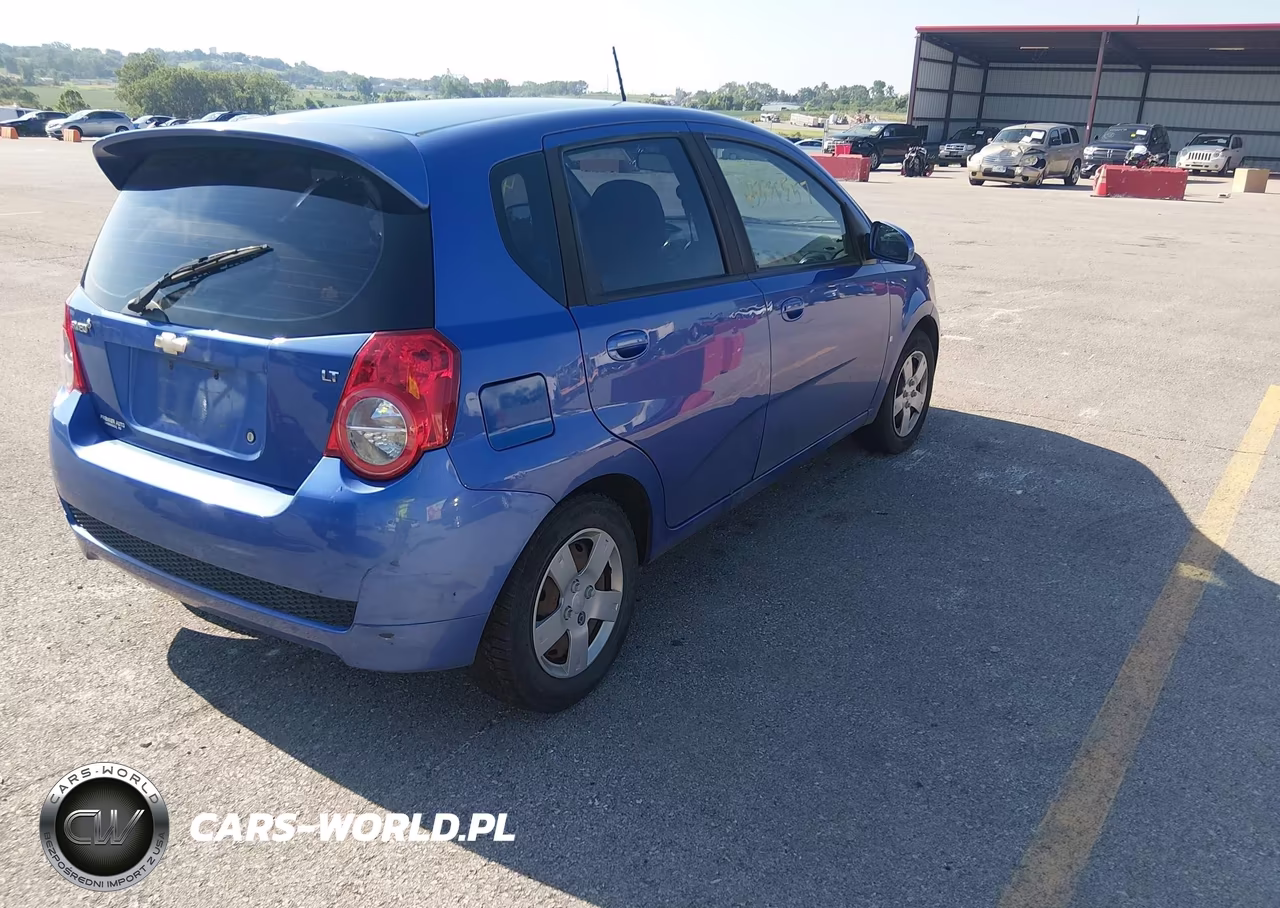 2009 Chevrolet Aveo Lt VIN:KL1TD66E59B323802 - 4