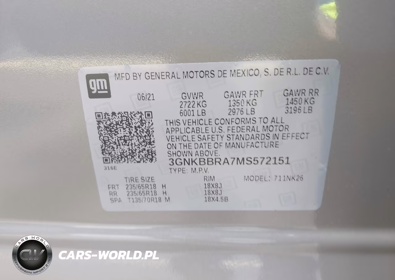 2021 Chevrolet Blazer Fwd 1Lt VIN:3GNKBBRA7MS572151 - 9