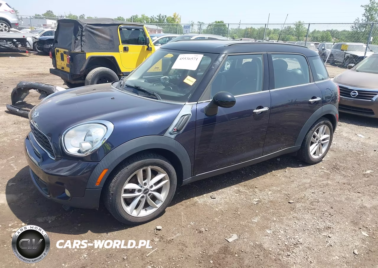 2012 Mini Cooper S Countryman VIN:WMWZC3C53CWL81011 - 2