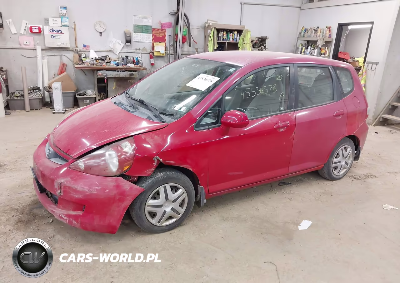 2007 Honda Fit VIN:JHMGD38437S021367 - 2