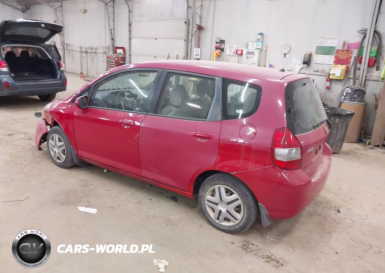 2007 Honda Fit VIN:JHMGD38437S021367 - 3