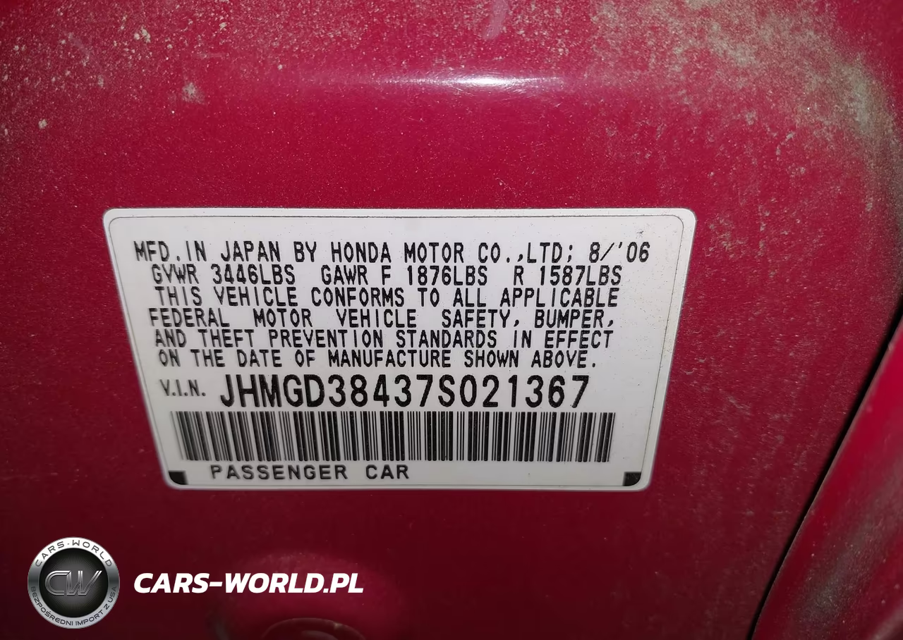 2007 Honda Fit VIN:JHMGD38437S021367 - 9