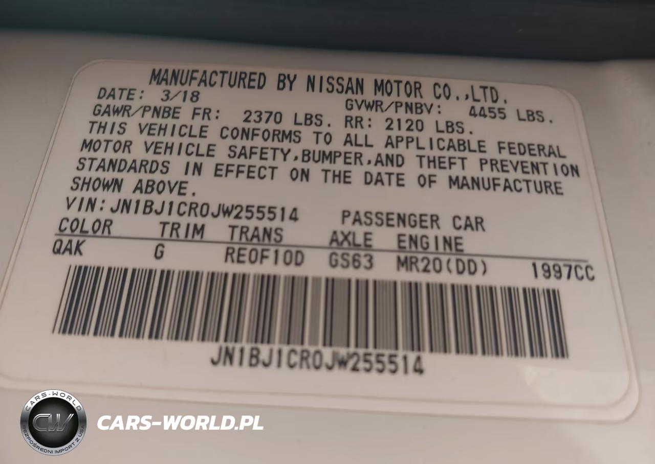 2018 Nissan Rogue Sport S VIN:JN1BJ1CR0JW255514 - 9