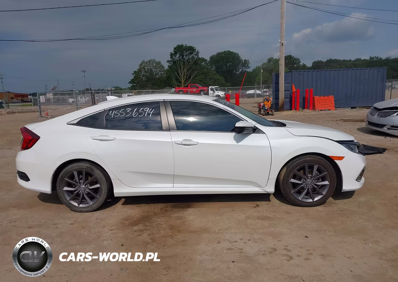 2020 Honda Civic Ex VIN:19XFC1F36LE025196 - 13