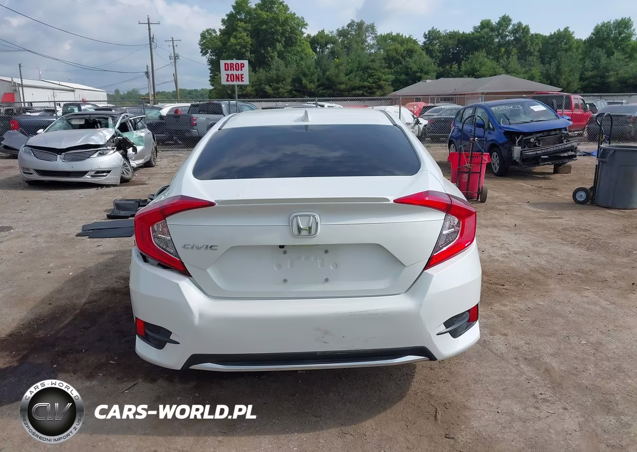 2020 Honda Civic Ex VIN:19XFC1F36LE025196 - 16