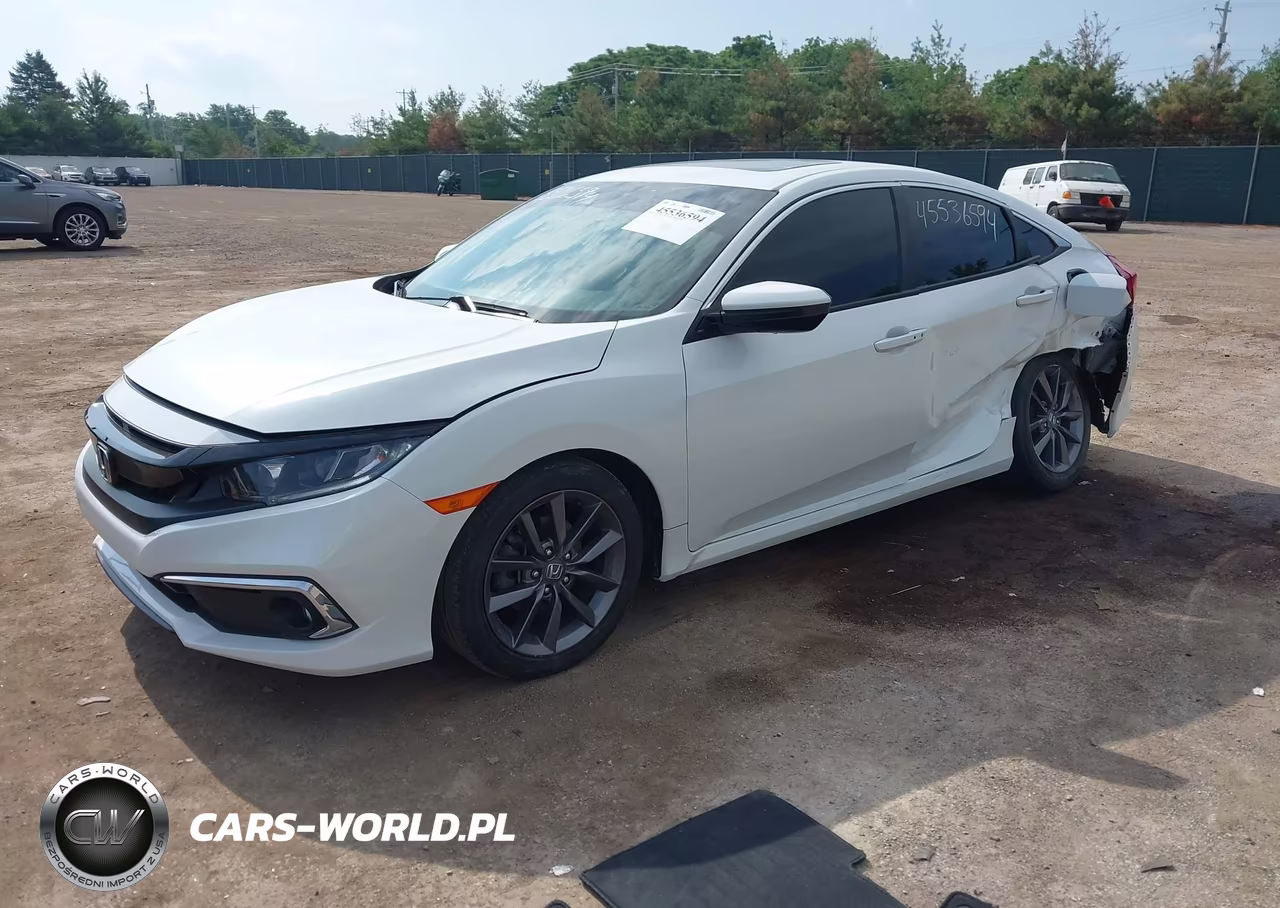 2020 Honda Civic Ex VIN:19XFC1F36LE025196 - 2