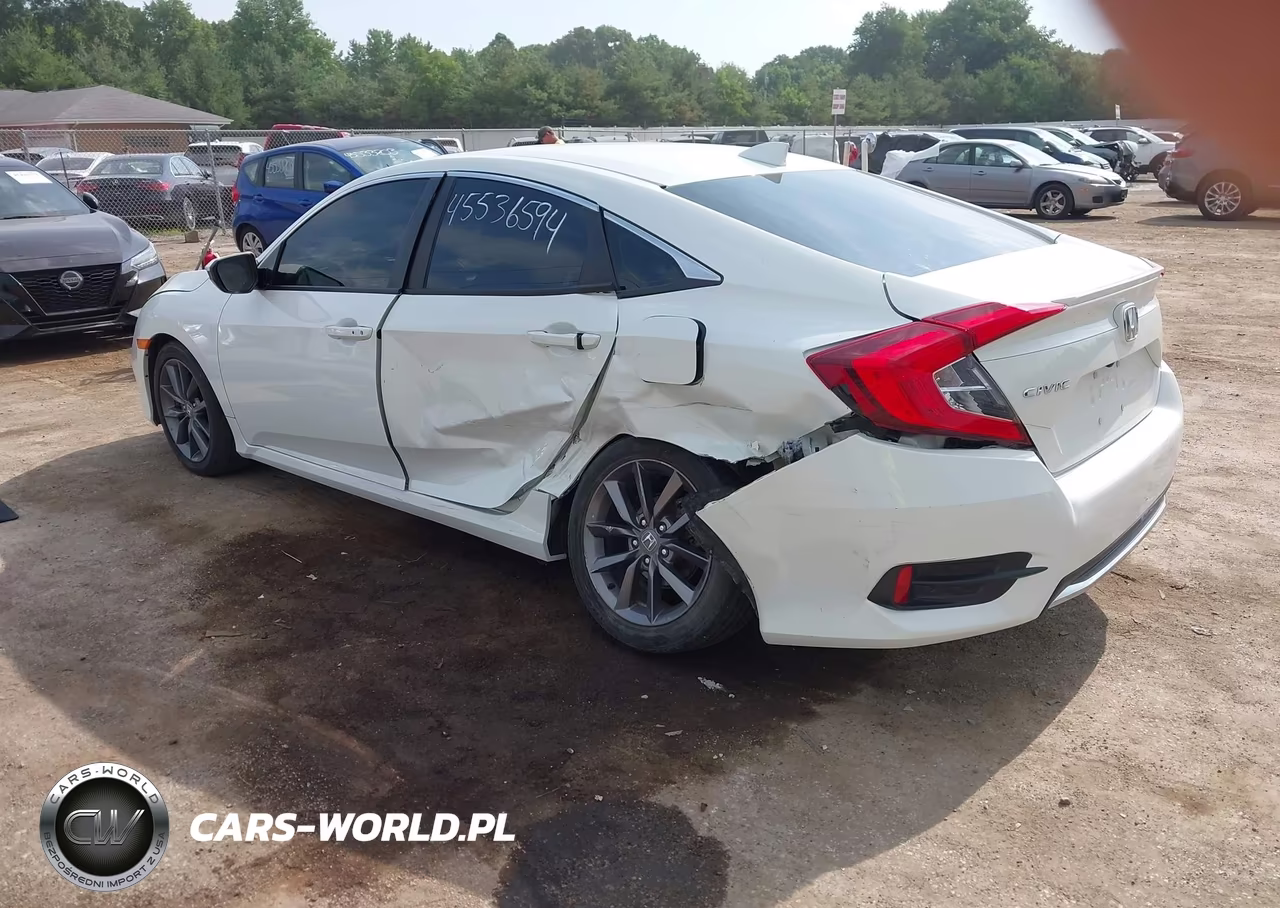 2020 Honda Civic Ex VIN:19XFC1F36LE025196 - 3