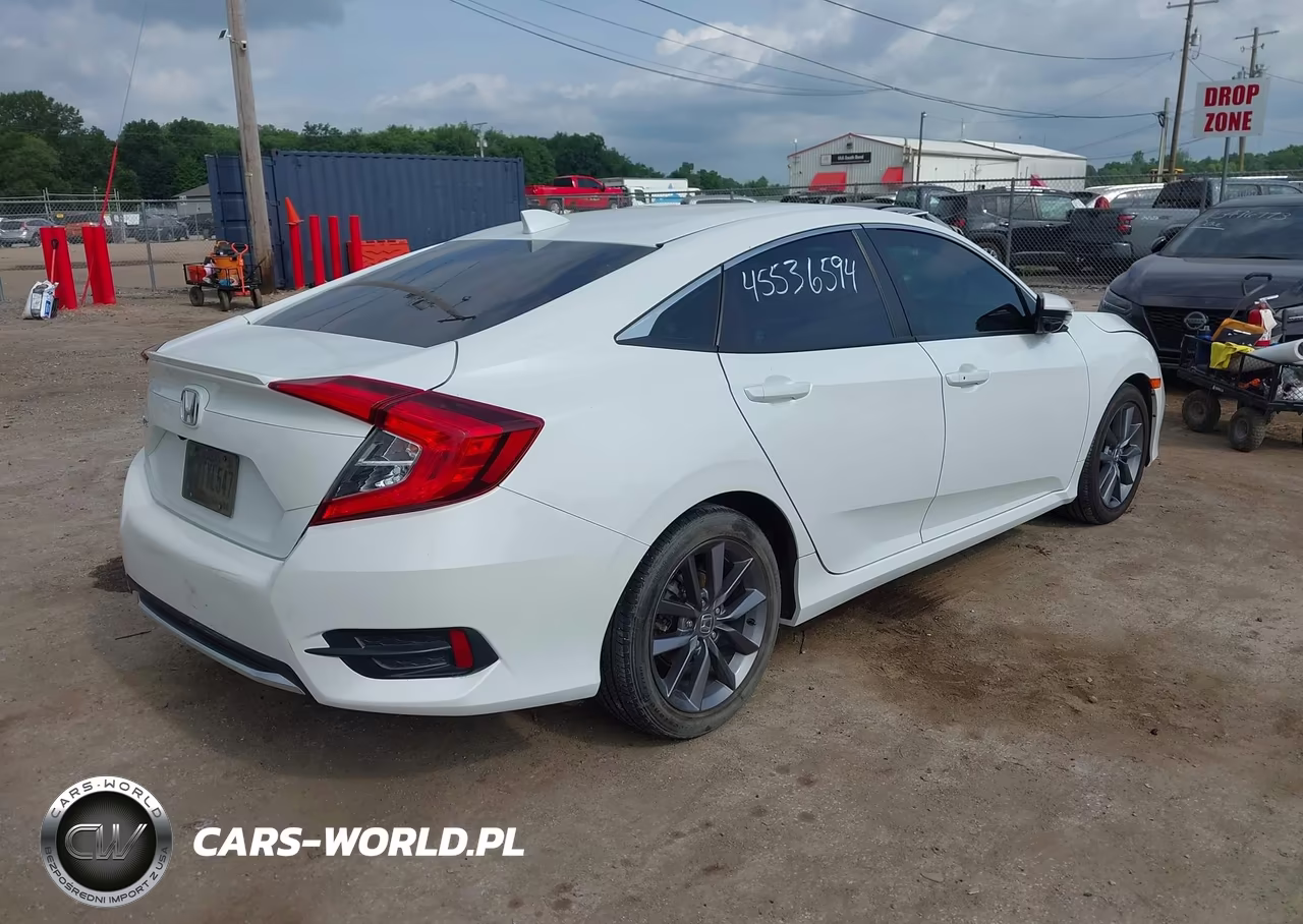 2020 Honda Civic Ex VIN:19XFC1F36LE025196 - 4