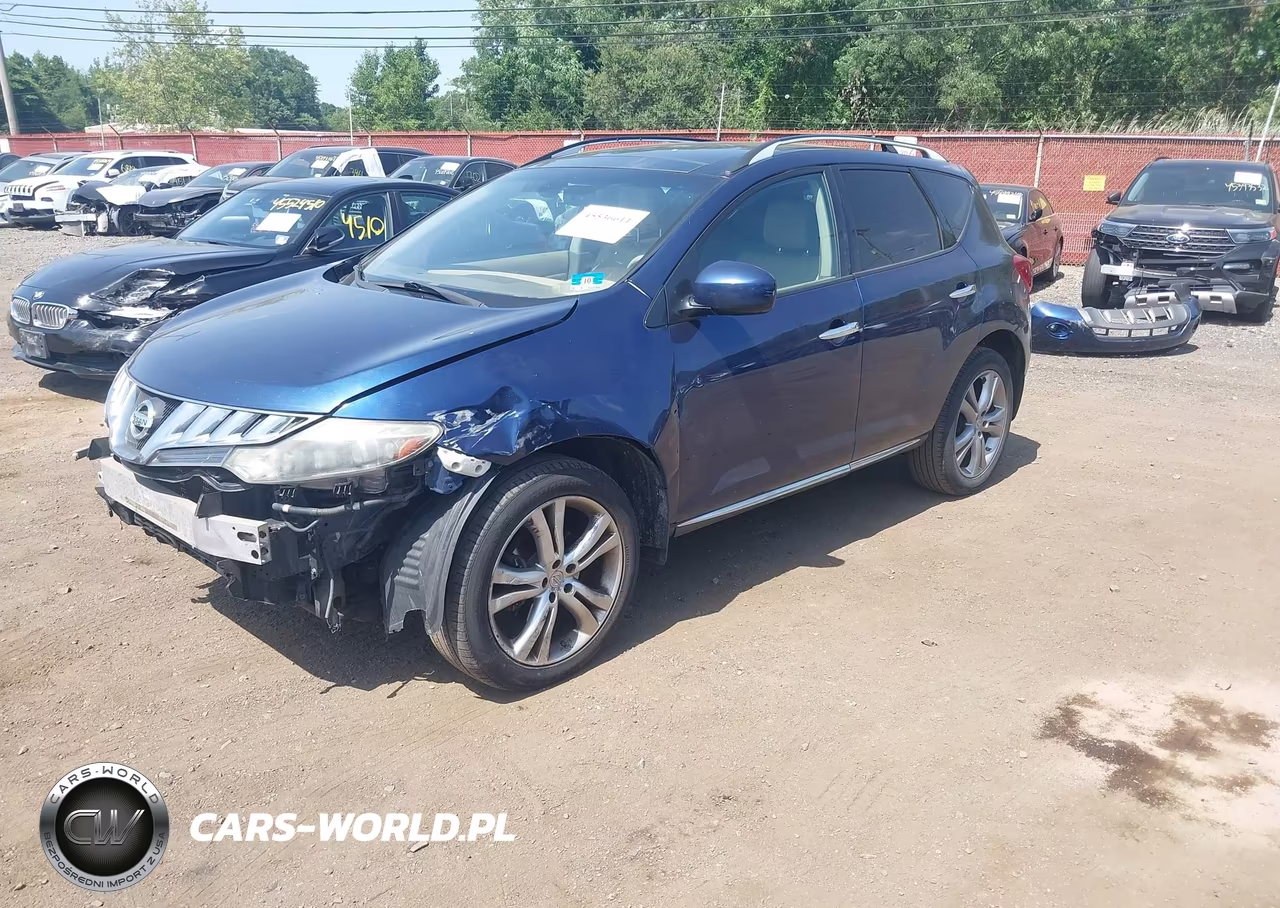 2010 Nissan Murano Le VIN:JN8AZ1MW6AW112335 - 2