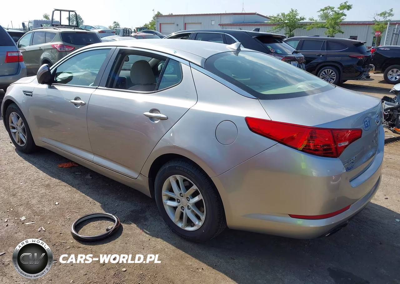2012 Kia Optima Lx VIN:5XXGM4A72CG058913 - 3