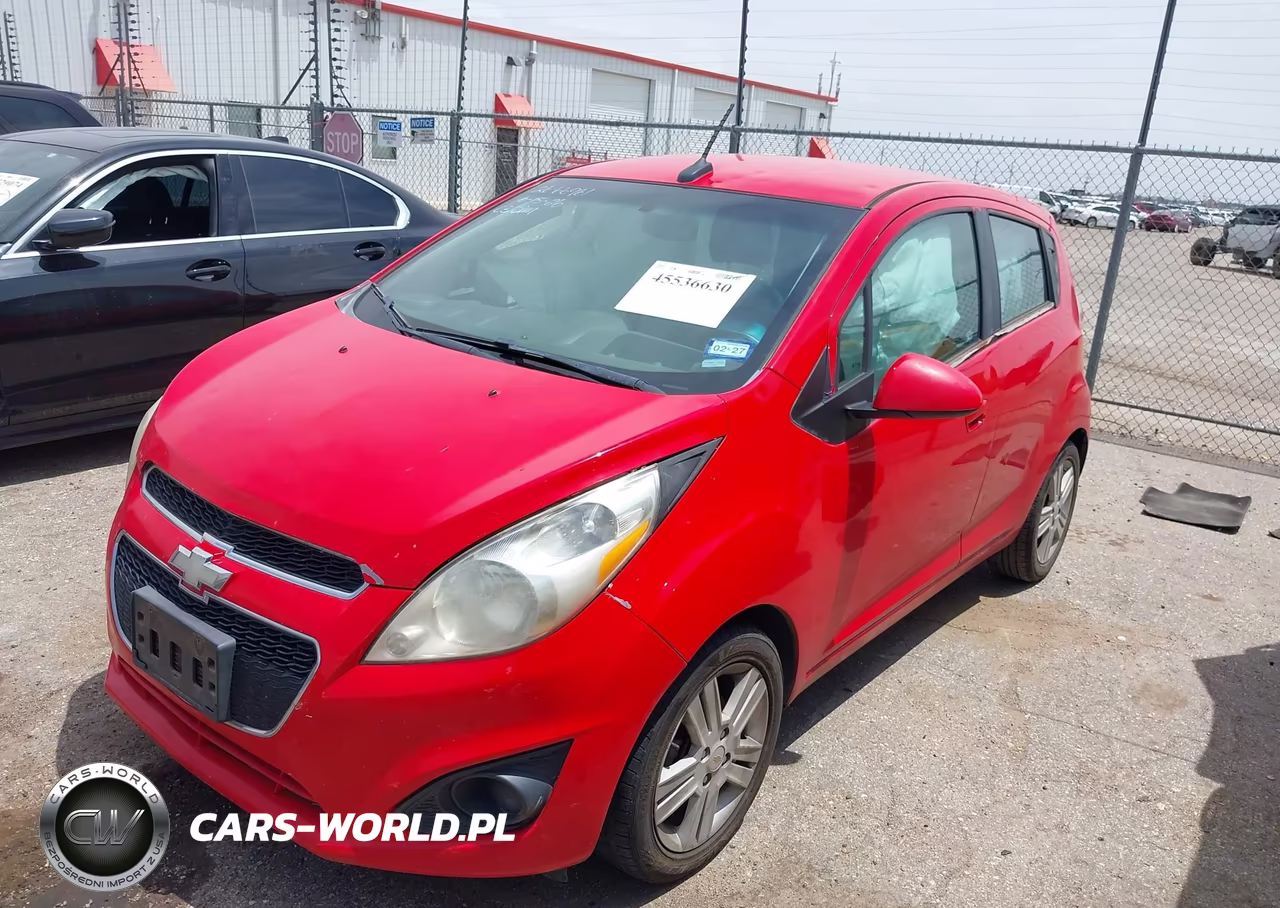 2014 Chevrolet Spark 1Lt Manual VIN:KL8CC6S98EC562407 - 2