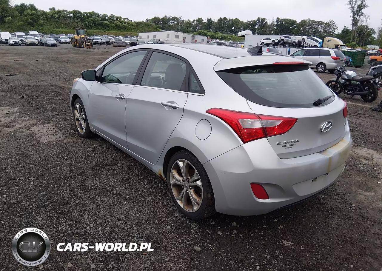 2013 Hyundai Elantra Gt VIN:KMHD35LE5DU122683 - 3